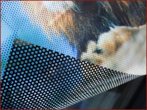 Adesivo perfurado 1.52